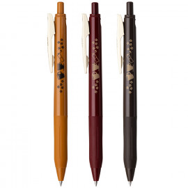 Zebra Sarasa Clip Vintage Colors 0.5mm 3-Pieces Pen Set Zebra Sarasa Clip Vintage Colors 0.5mm 3-Pieces Pen Set